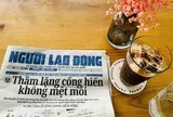 Cà phê, Báo Người Lao Động và tôi