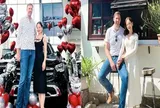 Diễn viên Lan Phương và chồng tây cao 2m thông báo tin vui