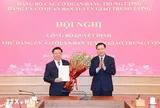 Ông Trần Thanh Lâm giữ chức Bí thư Đảng ủy cơ quan Ban Tuyên giáo Trung ương