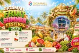 Thưởng thức thiên đường nhiệt đới tại “Lễ Hội Trái Cây Gigamall 2026”