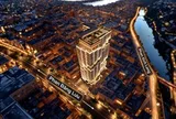 Tòa nhà 17 tầng trên đất vàng hiếm hoi tại TP.HCM: Cất nóc sau bài toán khó dưới lòng đất