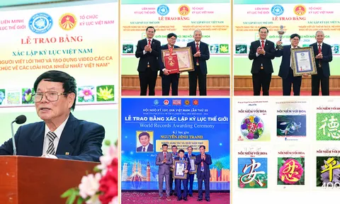 Khám phá nghìn loài hoa qua thơ lục bát Nguyễn Đình Tranh