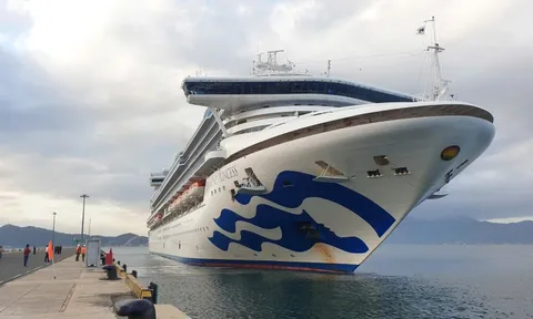 Khánh Hòa: Đón hơn 2.600 du khách quốc tế từ tàu biển Diamond Princess