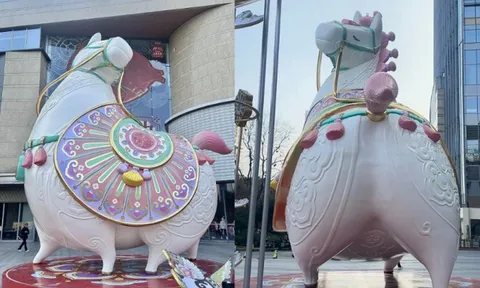 Linh vật ngựa béo gây sốt ở Trung Quốc, được ví như... Bát Giới