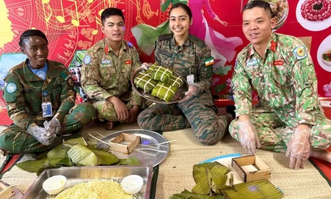 Tết Việt của những chiến sĩ mũ nồi xanh giữa ‘chảo lửa’ Abyei