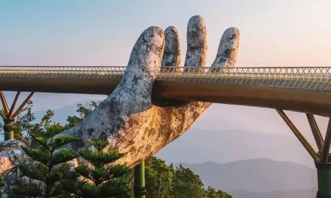 Cầu Vàng Đà Nẵng đứng thứ 4 trong danh sách 19 cây cầu đẹp nhất thế giới