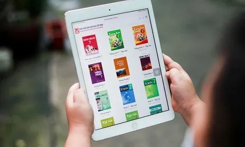 Bộ GD&ĐT ban hành quy định chuyển thể SGK bản in sang SGK điện tử