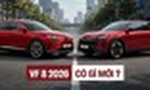 VinFast VF 8 thế hệ mới khác gì đời trước, 30 giây nhìn qua bảng này biết ngay câu trả lời