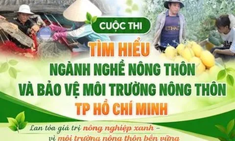 Phát động Cuộc thi tìm hiểu ngành nghề nông thôn và bảo vệ môi trường nông thôn TPHCM năm 2026