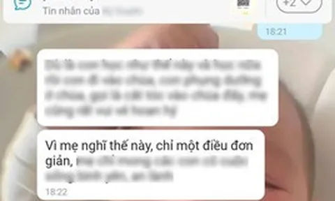 Đoạn tin nhắn "KỲ QUẶC" của 1 bà mẹ khiến nhiều người làm con rưng rưng: Đơn giản nhưng là một sự "buông bỏ" rất lớn!