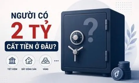 Người có trên 2 tỷ đồng "cất" tiền ở đâu?
