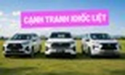 MPV máy xăng cạnh tranh gắt gao tại Việt Nam: Innova Cross, Veloz Cross có tháng bán vượt cả Xpander