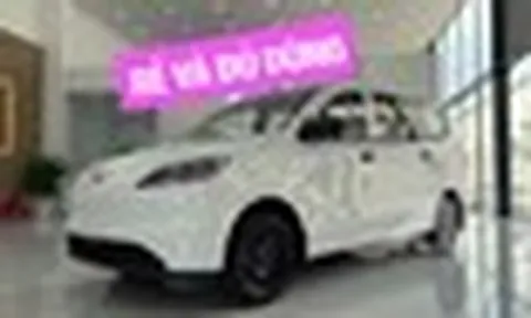 Soi MPV điện Wuling Grango vừa về đại lý: Xe 7 chỗ giá 499 triệu, cỡ mâm độc lạ, sạc 30 phút được 80% pin