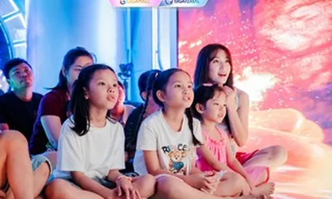 Gigaversal: Khám phá thế giới khủng long và vũ trụ 12D+ tại Gigamall