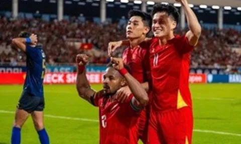 Việt Nam 3-1 Campuchia: Đình Bắc lập cú đúp bàn thắng, Đội tuyển Việt Nam giành vé vào bán kết