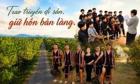 Trao truyền di sản, giữ hồn bản làng