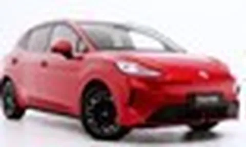 MG Việt Nam hé lộ thêm ảnh mẫu xe điện mới: Dùng vành 17 inch, đèn pha LED, cùng phân khúc Geely EX2, cận kề ngày ra mắt