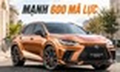 Lexus RX lộ bản hiệu suất cao: Ngoại hình hầm hố hơn, có thể mạnh tới 600hp, cạnh tranh X5 M