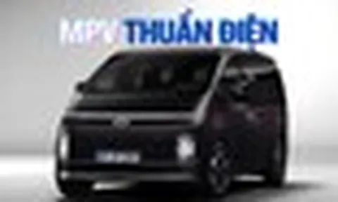Hyundai Staria thuần điện ra mắt: Dài hơn 5,2 m, trang bị 9 chỗ ngồi, sạc đầy đi gần 450 km