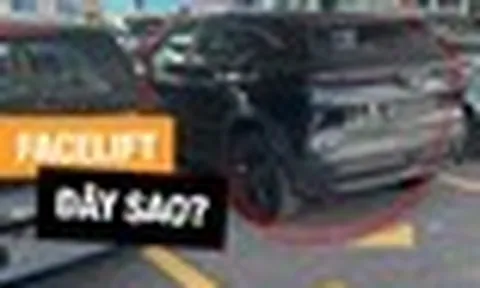 VinFast VF 6 facelift lộ diện không nguỵ trang: Thiết kế tinh chỉnh nhẹ, dễ dùng tay nắm cửa phẳng như VF 8