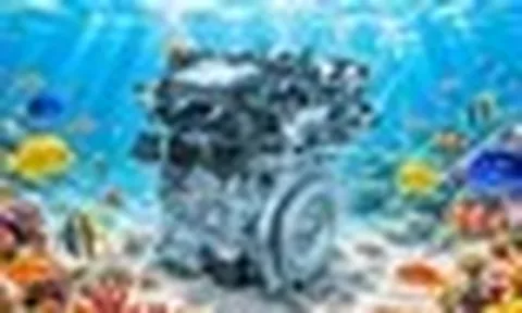 Động cơ cho xe hybrid chạy được dưới nước