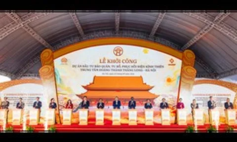 Tổng Bí thư, Chủ tịch nước Tô Lâm dự Lễ khởi công Dự án đầu tư bảo quản, tu bổ, phục hồi Điện Kính Thiên