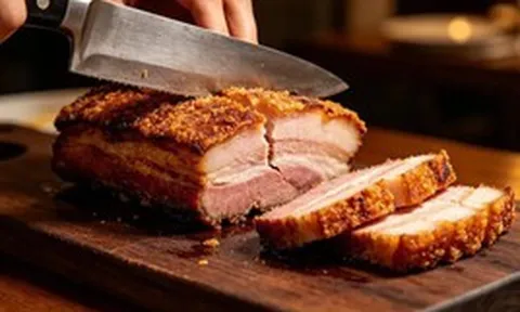 Món thịt ba chỉ nướng tự làm của bạn luôn bị dai và không giòn bì? Có phải bạn đã sai ngay ở bước đầu tiên?