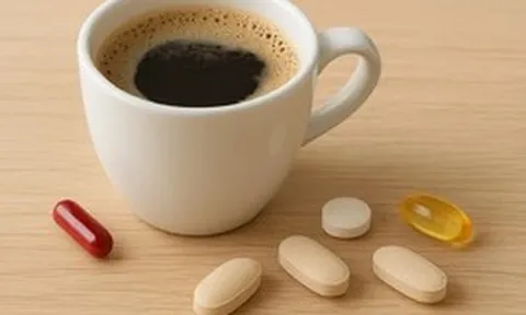 Nếu vừa uống cà phê, bạn đừng dùng 5 loại thực phẩm chức năng này