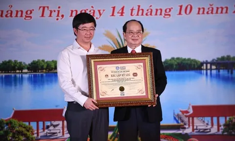 Tôn vinh giá trị kỷ lục Việt Nam Di tích lịch sử quốc gia Bến phà II Long Đại