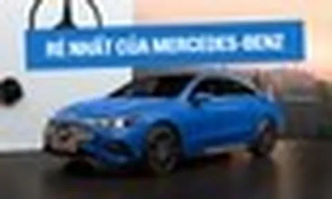 Mercedes-Benz CLA 200 chốt giá 1,59 tỷ: Đi gần 550km/sạc, nội thất 3 màn hình, có thể dùng tay cầm Playstation để chơi game