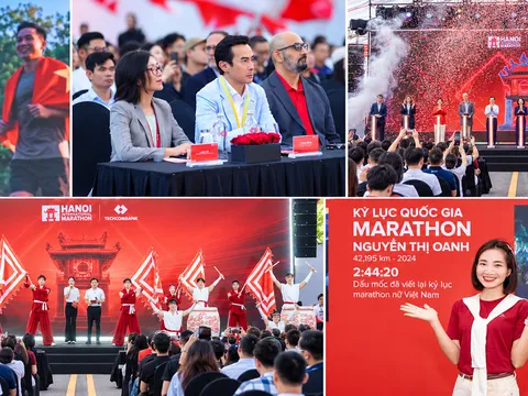 Giải Marathon Quốc tế Hà Nội Techcombank: Kết nối thể thao với văn hóa và du lịch