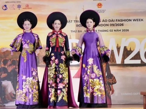 Áo Dài Fashion Week London 2026: Đưa di sản Việt lên sàn diễn thời trang quốc tế