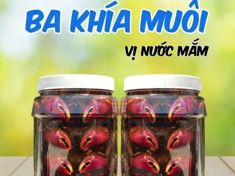 Ba khía muối nước mắm ngon ở Cà Mau có giá đến 250.000 đồng/kg