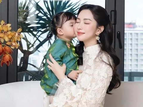 Hoa hậu Việt Nam 14 năm vẫn được gọi "thần tiên tỷ tỷ", khoe con gái thứ 3