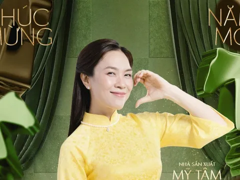 Mỹ Tâm, Mai Tài Phến, Hồng Ánh… xúng xính áo dài chúc Tết!