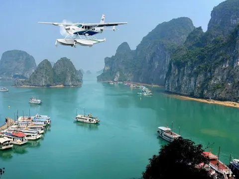 Dừng vĩnh viễn dịch vụ bay thủy phi cơ ngắm vịnh Hạ Long