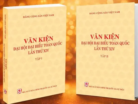Ra mắt bộ sách Văn kiện Đại hội XIV-Tạo bước đột phá tư duy và hành động trong kỷ nguyên mới