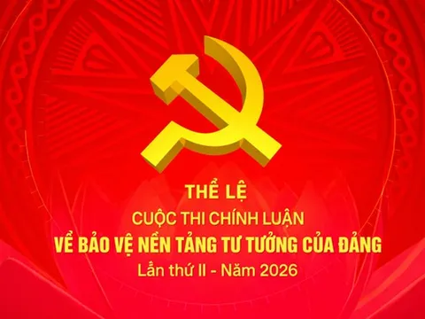 Thể lệ Cuộc thi chính luận về bảo vệ nền tảng tư tưởng của Đảng lần thứ 2