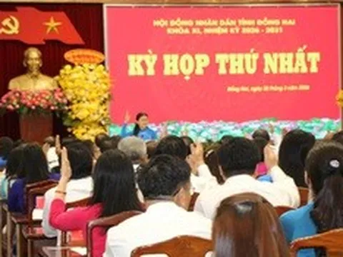 Kỳ họp thứ nhất HĐND tỉnh Đồng Nai khóa XI: Kiện toàn bộ máy, khởi đầu chặng đường phát triển mới
