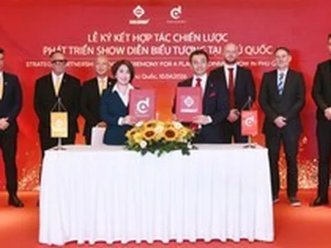 Dragone đến Việt Nam, cùng Sun Group chuẩn bị siêu phẩm tại APEC 2027 Phú Quốc