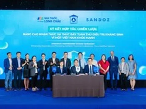 Long Châu hợp tác chiến lược cùng Sandoz về kháng sinh, vì một Việt Nam khỏe mạnh