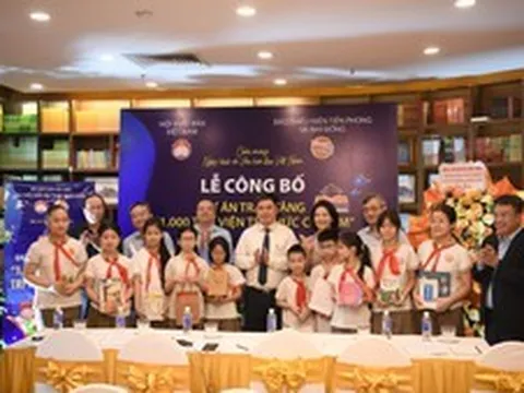 '1.000 thư viện tri thức cho em'-Dự án đặc biệt giúp trẻ em tiếp cận tri thức toàn diện