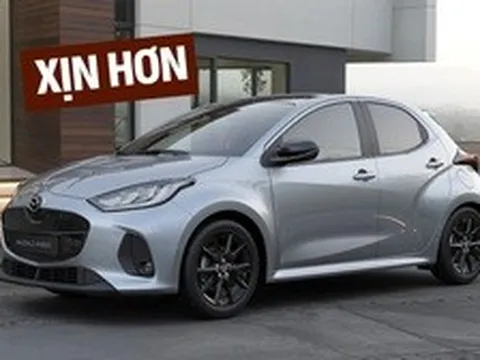 Mazda2 2026 ra mắt: Thêm tiện nghi và tính năng ADAS, động cơ hybrid 1.5L từ Toyota