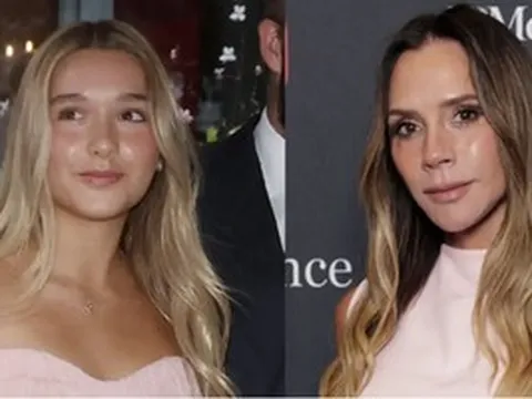Con gái Beckham- Harper Beckham- bị "tuýt còi"