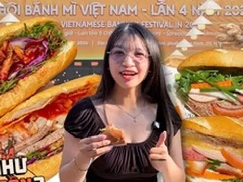 Càn quét Lễ hội Bánh mì thử món kẹp kem khiến khách Tây nghiện nặng, kiểm chứng chả cụ Lý 50 năm có ngon như lời đồn?