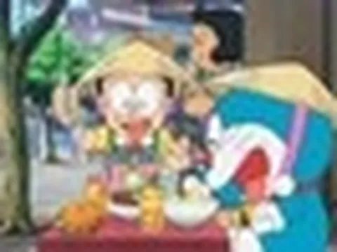 Đưa cảnh Nobita ngồi ghế nhựa ăn cơm tấm lên phim, ê-kíp Doraemon hé lộ nguyên nhân viết sai tên đặc sản Việt