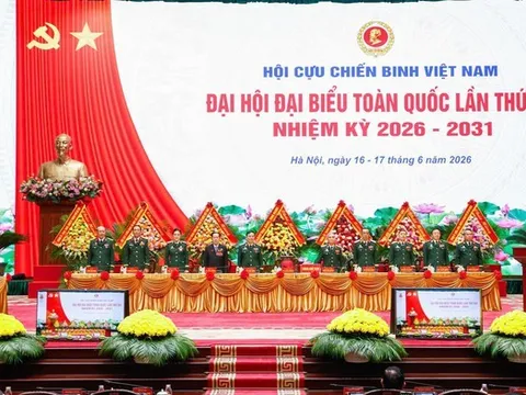 Khai mạc phiên thứ nhất Đại hội Hội Cựu chiến binh Việt Nam lần thứ VIII