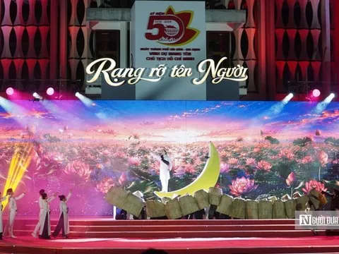 Chương trình nghệ thuật “Rạng rỡ tên Người”: Hành trình 50 năm của thành phố mang tên Bác