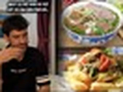 Khách Nga ngỡ ngàng vì ẩm thực Việt: Ăn gần 20 loại bún, phở vẫn bị người Việt bảo còn nhiều lắm