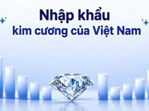 PNJ mua kim cương từ Hong Kong và Thái Lan: Cục Hải quan hé lộ quy mô nhập khẩu kim cương của Việt Nam